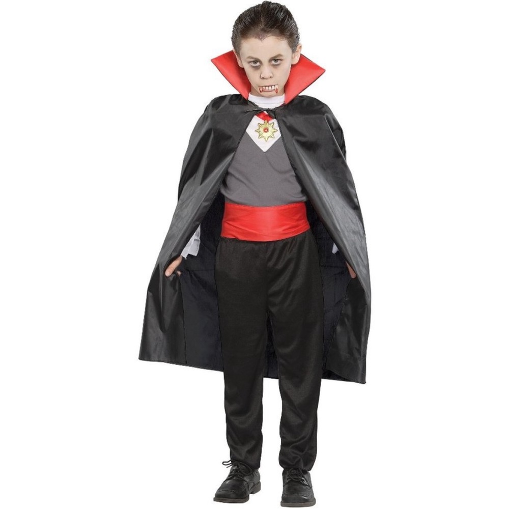 NWT Classic Vampire Costume Boy Size Medium 8